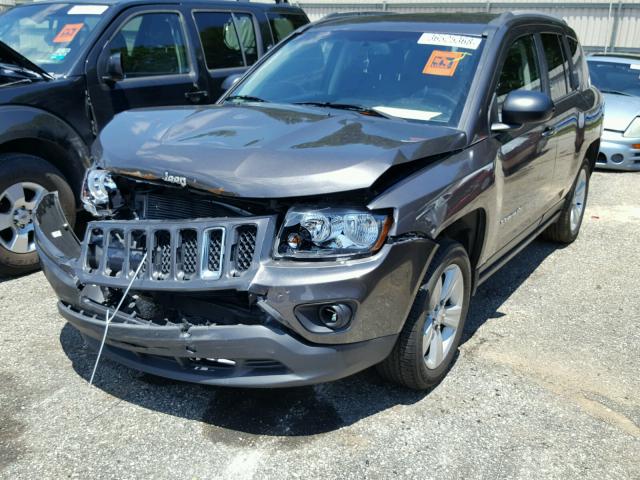 1C4NJCBA8HD147035 - 2017 JEEP COMPASS SP GRAY photo 2