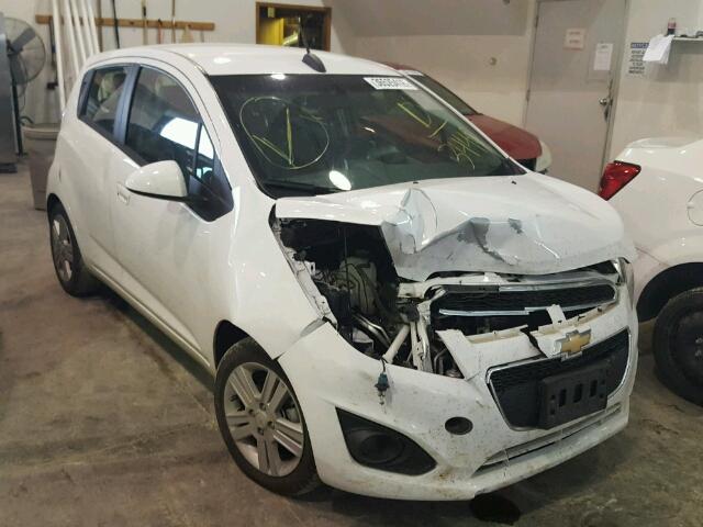 KL8CD6S95FC763440 - 2015 CHEVROLET SPARK 1LT WHITE photo 1