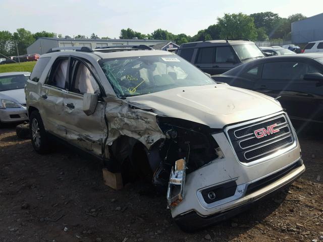 1GKKRRKD9FJ321657 - 2015 GMC ACADIA SLT თაფლისფერი ფოტო 1