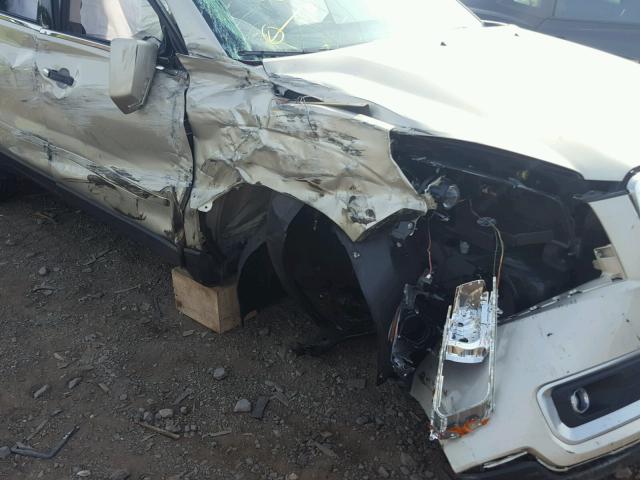 1GKKRRKD9FJ321657 - 2015 GMC ACADIA SLT თაფლისფერი ფოტო 9