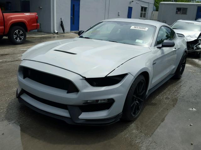 1FA6P8JZ7H5522615 - 2017 FORD MUSTANG SH GRAY photo 2