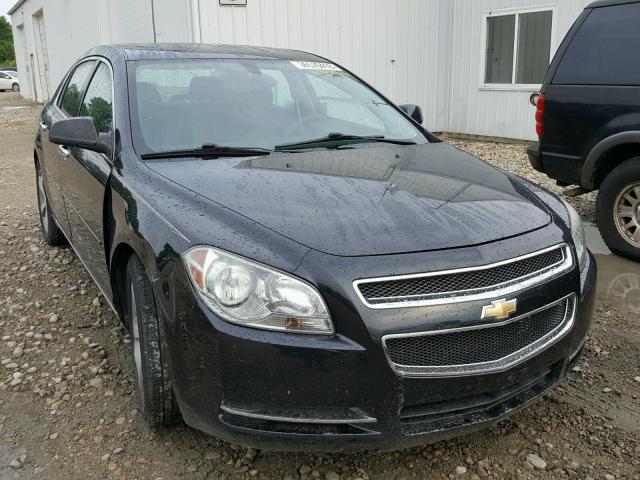 1G1ZC5E04CF109186 - 2012 CHEVROLET MALIBU 1LT BLACK photo 1