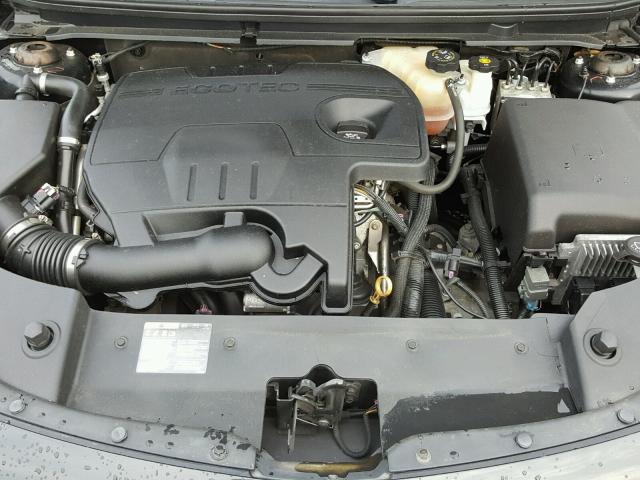 1G1ZC5E04CF109186 - 2012 CHEVROLET MALIBU 1LT BLACK photo 7