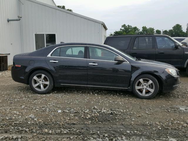 1G1ZC5E04CF109186 - 2012 CHEVROLET MALIBU 1LT BLACK photo 9
