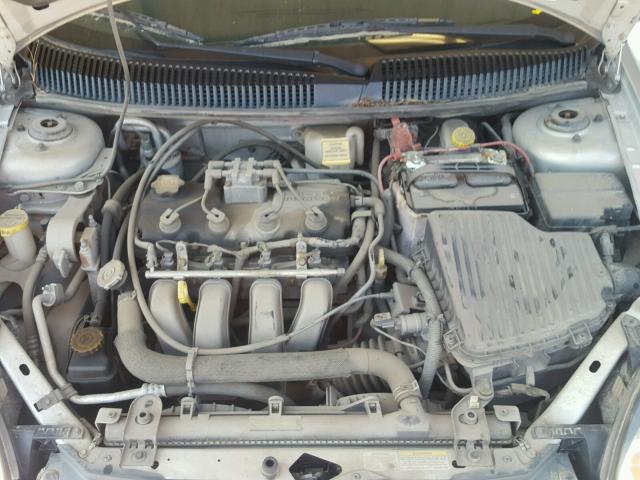 1B3ES26C63D107789 - 2003 DODGE NEON SILVER photo 7