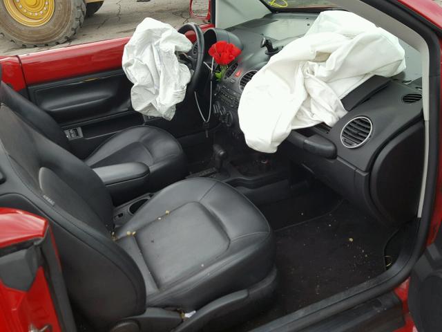 3VWRF31Y58M408673 - 2008 VOLKSWAGEN NEW BEETLE წითელი ფოტო 5