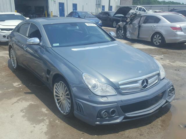 WDDDJ75X16A060830 - 2006 MERCEDES-BENZ CLS 500C BLUE photo 1