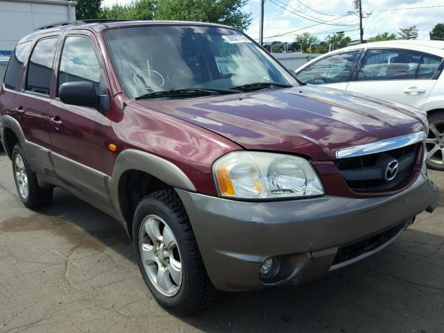 4F2CZ94154KM13763 - 2004 MAZDA TRIBUTE LX RED photo 1