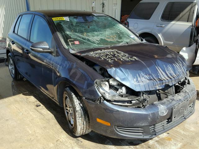 WVWDA7AJ4BW277569 - 2011 VOLKSWAGEN GOLF BLUE photo 1
