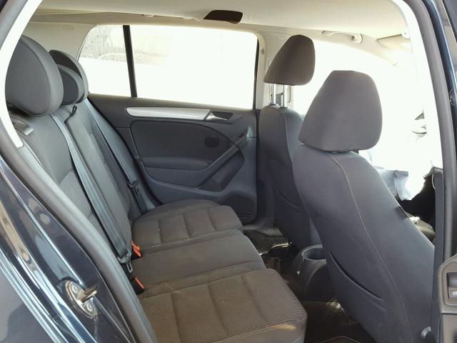 WVWDA7AJ4BW277569 - 2011 VOLKSWAGEN GOLF BLUE photo 6