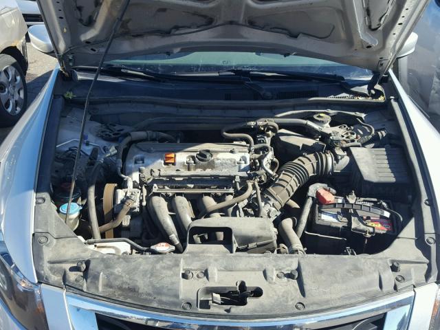 1HGCP2F87AA121915 - 2010 HONDA ACCORD EXL SILVER photo 7