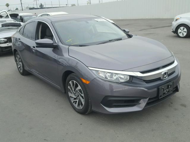 2HGFC2F79JH500867 - 2018 HONDA CIVIC EX 灰色 照片 1