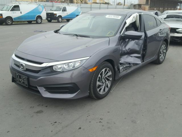 2HGFC2F79JH500867 - 2018 HONDA CIVIC EX 灰色 照片 10