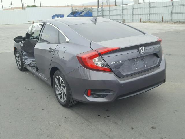 2HGFC2F79JH500867 - 2018 HONDA CIVIC EX 灰色 照片 3