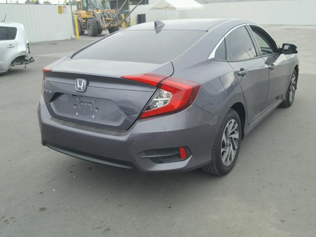 2HGFC2F79JH500867 - 2018 HONDA CIVIC EX 灰色 照片 4