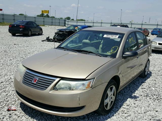 1G8AJ55F86Z142493 - 2006 SATURN ION LEVEL GOLD photo 2