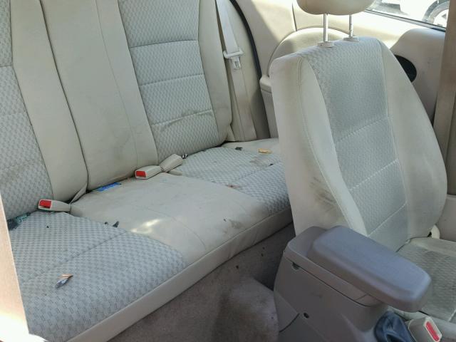 1G8AJ55F86Z142493 - 2006 SATURN ION LEVEL GOLD photo 6