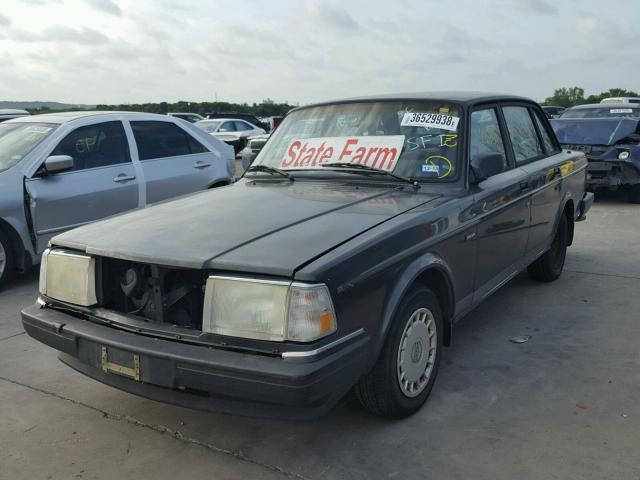 YV1AS8801N1472978 - 1992 VOLVO 240 BASE GRAY photo 2