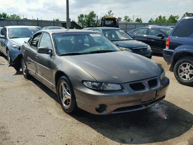 1G2WP52K42F288420 - 2002 PONTIAC GRAND PRIX GRAY photo 1
