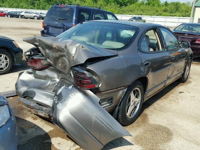 1G2WP52K42F288420 - 2002 PONTIAC GRAND PRIX GRAY photo 4