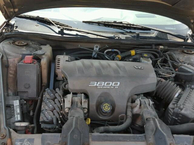 1G2WP52K42F288420 - 2002 PONTIAC GRAND PRIX GRAY photo 7