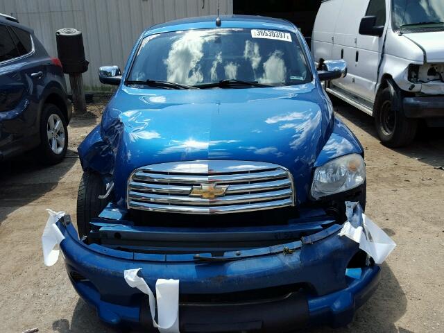 3GNCA23V09S567111 - 2009 CHEVROLET HHR BLUE photo 9