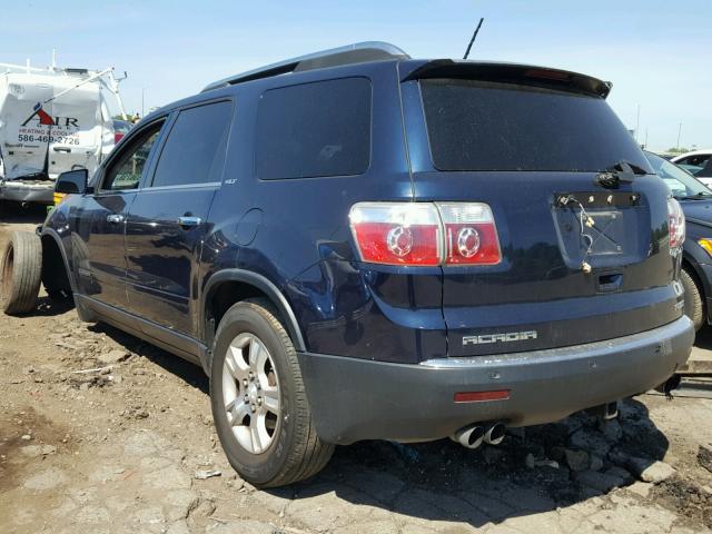 1GKEV23788J239043 - 2008 GMC ACADIA SLT ლურჯი ფოტო 3