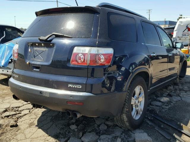 1GKEV23788J239043 - 2008 GMC ACADIA SLT ლურჯი ფოტო 4