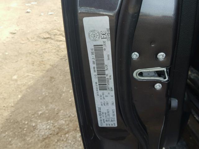 1C6RR7YT6HS586599 - 2017 RAM 1500 REBEL გრაფიტი ფოტო 10