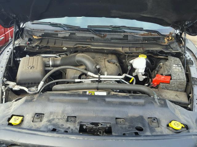 1C6RR7YT6HS586599 - 2017 RAM 1500 REBEL გრაფიტი ფოტო 7