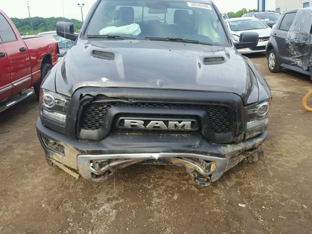 1C6RR7YT6HS586599 - 2017 RAM 1500 REBEL CHARCOAL photo 9