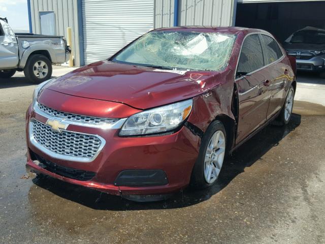 1G11C5SL9FF158206 - 2015 CHEVROLET MALIBU 1LT MAROON photo 2