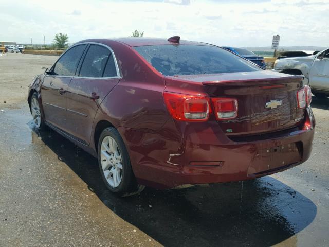 1G11C5SL9FF158206 - 2015 CHEVROLET MALIBU 1LT MAROON photo 3