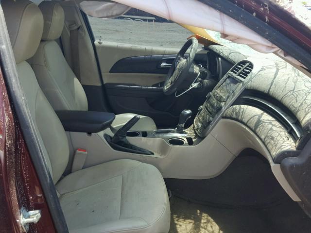 1G11C5SL9FF158206 - 2015 CHEVROLET MALIBU 1LT MAROON photo 5