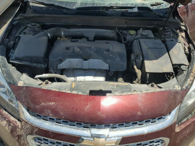 1G11C5SL9FF158206 - 2015 CHEVROLET MALIBU 1LT MAROON photo 7