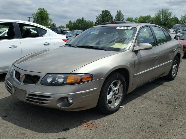 1G2HX54K214142307 - 2001 PONTIAC BONNEVILLE GOLD photo 2