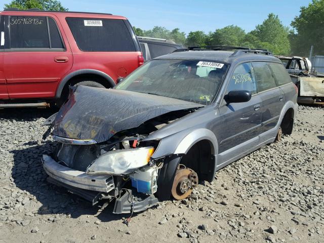 4S4BP61C397344471 - 2009 SUBARU OUTBACK 2. GREEN photo 2