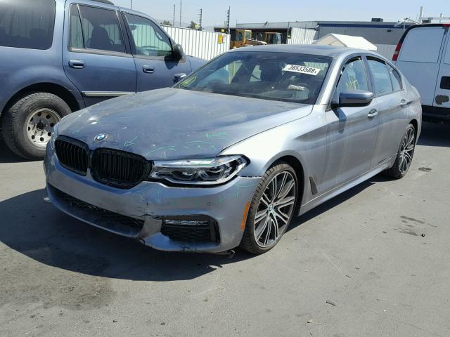 WBAJE5C55JWA92733 - 2018 BMW 540 I Синій фото 2