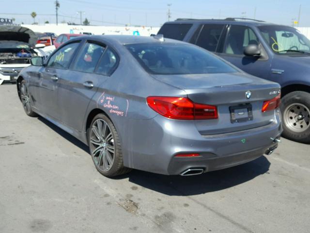 WBAJE5C55JWA92733 - 2018 BMW 540 I Синій фото 3