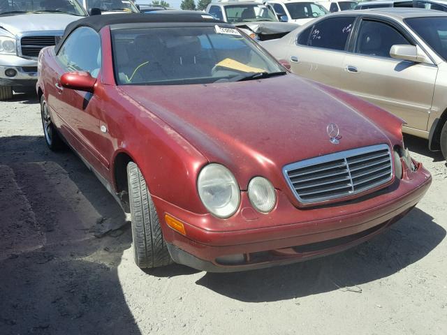 WDBLK65G9XT027351 - 1999 MERCEDES-BENZ CLK 320 BURGUNDY photo 1