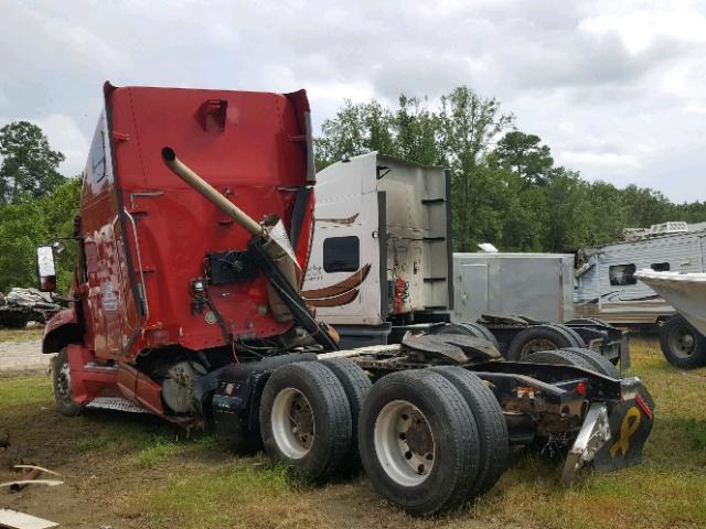 1FUJBBAV67LY53282 - 2007 FREIGHTLINER CONVENTION RED photo 3