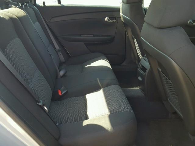 1G1ZC5E14BF379333 - 2011 CHEVROLET MALIBU 1LT SILVER photo 6