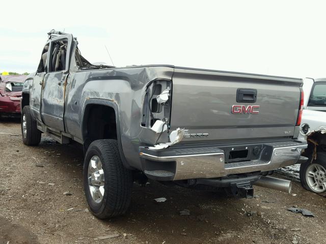 1GT12TEY6HF172993 - 2017 GMC SIERRA K25 GRAY photo 3