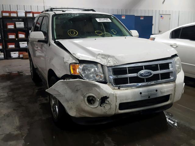 1FMCU04G19KA13880 - 2009 FORD ESCAPE LIM WHITE photo 9