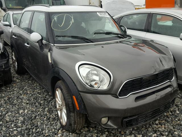 WMWZC3C58BWL80242 - 2011 MINI COOPER S C GRAY photo 1