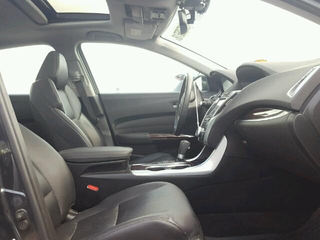 19UUB1F53FA011518 - 2015 ACURA TLX TECH رمادي صورة 5
