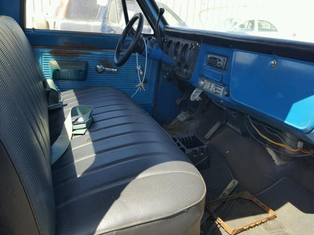 CE141Z610961 - 1971 CHEVROLET C10 PICKUP BLUE photo 5