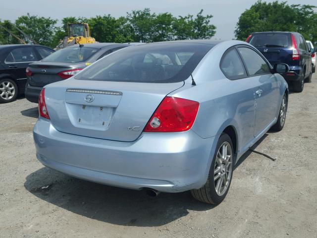 JTKDE177670145090 - 2007 TOYOTA SCION TC 蓝色 照片 4