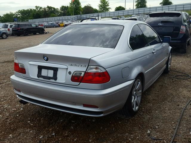 WBABN33413PG61154 - 2003 BMW 325 CI SILVER photo 4