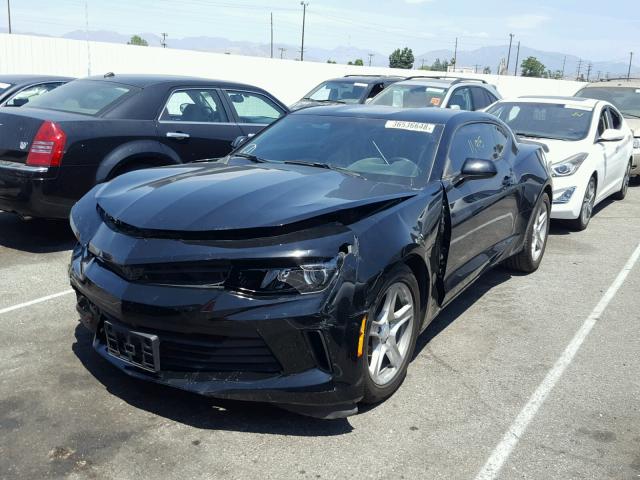 1G1FB1RX5G0171162 - 2016 CHEVROLET CAMARO LT BLACK photo 2